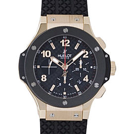 Hublot Big Bang 301.pb.131.rx Rose Gold Carbon Fiber Chronograph 44mm Mens Watch