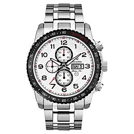 Bulova Marine Star 98C114 Stainless Steel 46mm Mens Watch