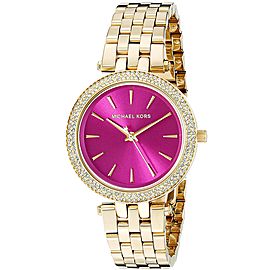 Michael Kors MK3444 Gold Tone Stainless Steel 33mm Womens Watch