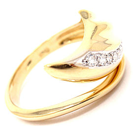 Damiani 18k Yellow Gold Diamond Ring