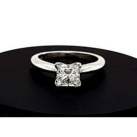 Princess Cut Diamond 1.00 Carat I VS1 GIA Solitaire Engagement Ring