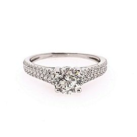 Round Brilliant Diamond Engagement Ring 1.40 TCW 18K