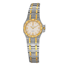 New Ladies' Concord Saratoga 16.25.1833S Diamond Gold 25MM Quartz $5,090 Watch