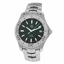 Men's Tag Heuer Link WJ1110 Stainless Steel Date 39MM Quartz Watch