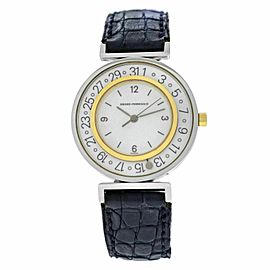 Unisex Girard-Perregaux Integrale Steel Gold Date 32MM Quartz Watch