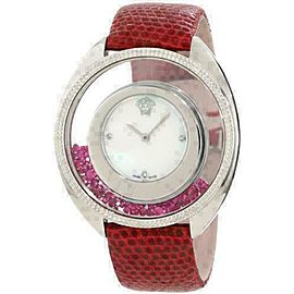 New Versace Destiny Spirit 86Q971MD497 S800 Floating Crystals 38MM Diamond Watch