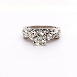 Shane Co. 1.75 TCW Round Brilliant Diamond Engagement Ring 14K