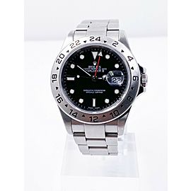 Rolex Explorer II 16570 Black Dial Stainless Steel UNPOLISHED 2004