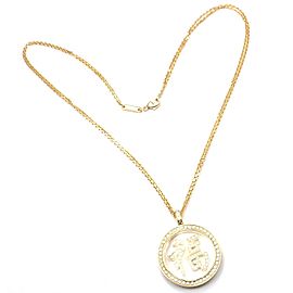 Chopard Fortune 18k Yellow Gold Diamond Pendant Necklace