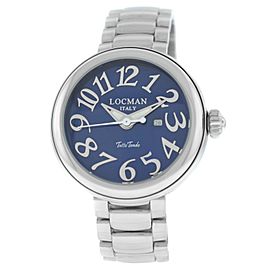 New Locman Tutto Tondo Unisex Steel Ref. 360 Quartz 40MM Watch