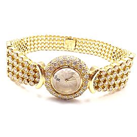 Audemars Piguet 18k Yellow Gold 8ct Diamond Ladies Watch