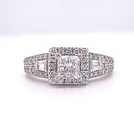 Neil Lane Princess Diamond 1.50 tcw Engagement Ring in 14kt White Gold