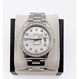 Rolex Datejust 16264 Silver Dial Stainless Steel 2002