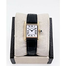 Cartier Tank 2442 18K Yellow Gold