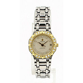 Concord Saratoga Stainless Steel 18KT Ladies Quartz Watch Ref: 15 73 287 G