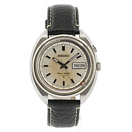 SEIKO Bell-matic Alarm DAY-DATE Stainless 38mm Auto Men's Watch Ref: 4006-7020