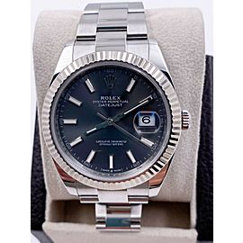 Rolex 126334 Datejust 41 Rhodium Dial Steel 18K Gold