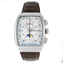 Dubey & Schaldenbrand Gran' Chrono Astro Classic MoonDate Steel Automatic Watch