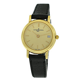 Ulysse Nardin 181-22-9 Ladies 18K Yellow Gold Date Automatic 26MM Watch