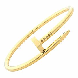 CARTIER Juste Un Clou Bracelet 18kt Yellow Gold Size 17