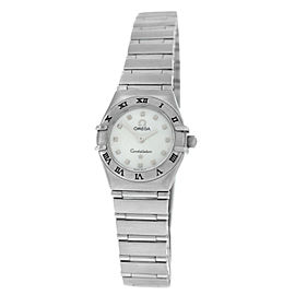 Omega Constellation My Choice 1561.71 Steel MOP Quartz 22MM Watch