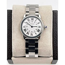 Cartier Ronde Solo W6701004 Ref 3601 Stainless Steel