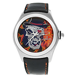 Corum Bubble Baron Samedi Steel Limited Ed. 45MM Watch