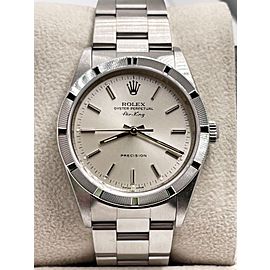 Rolex Air King Silver Dial Stainless Steel