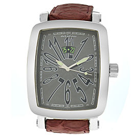 DeLacour Via Larga Limited Ed. Stainless Steel Date Quartz 40MM Watch