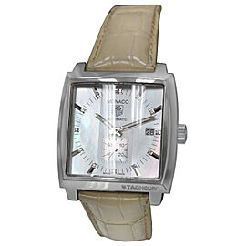 Tag Heuer Monaco Diamonds Steel Date Automatic Unisex Watch