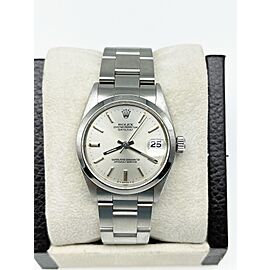 Rolex Midsize Datejust Silver Dial Stainless Steel Watch