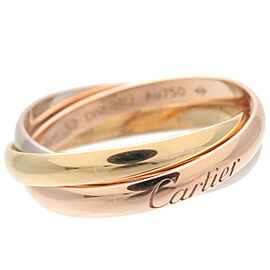 Authentic Cartier Trinity Ring K18