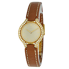 EBEL Ladies Beluga 18K Yellow Gold Ladies Diamond Quartz Watch