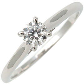 Authentic Cartier Solitaire Diamond Ring