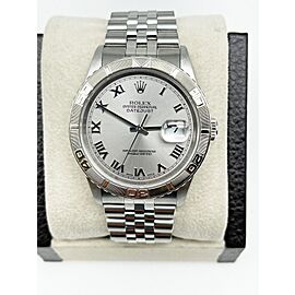 Rolex Datejust Thunderbird Silver Roman Dial Stainless Steel 2001