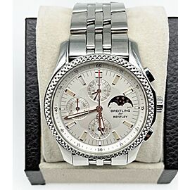 Breitling for Bentley Mark VI Moon Phase P19362 Platinum Steel