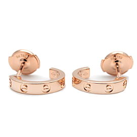 Authentic Cartier Mini Love Earrings