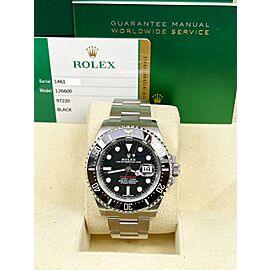 Rolex RED Sea Dweller Black Ceramic Stainless Steel