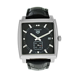 Tag Heuer Monaco Stainless Steel Date Quartz Men's Watch