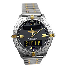 Breitling Aerospace F56062 Titanium Gold Multifunction Quartz