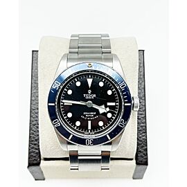 Tudor Heritage Black Bay 79220 Blue Bezel Stainless Steel Box Booklet