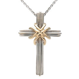 Authentic Tiffany & Co. Tiffany Signature Cross Necklace