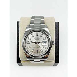 Datejust II 116300 Silver Dial Stainless Steel