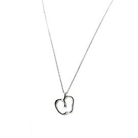 Tiffany & Co. Elsa Peretti Spain Sterling Silver Apple Necklace Chain