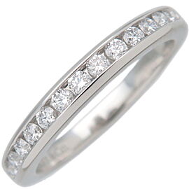 Tiffany & Co. Half Circle Channel Setting Diamond Ring