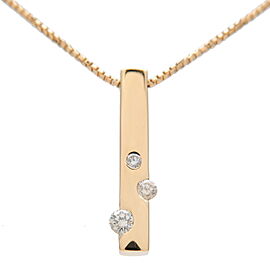 STAR JEWELRY Diamond Necklace Yellow Gold