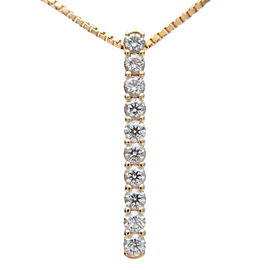 Star Sand Diamond Necklace Yellow gold