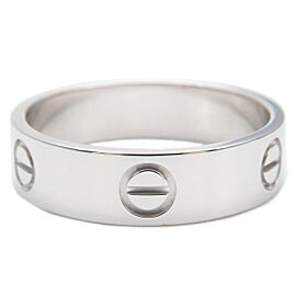 Cartier Love Ring K18WG White Gold