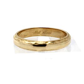 Neil Lane 14k Yellow Gold Ornate Wedding Band Ring Size