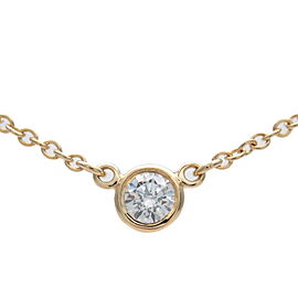 Tiffany & Co. By the Yard Diamond Necklace Yellow Gold